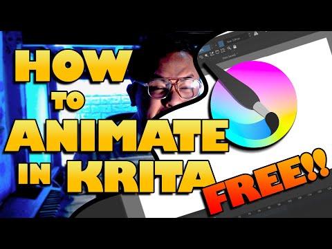 How to Animate in Krita - FREE Beginner's Tutorial (Step-by-Step Guide!)