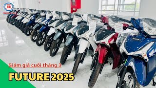 Giá xe Future 2025 tiếp tục giảm mạnh cuối tháng 3 ||| Xe Máy Hoà Đức Sóc Trăng