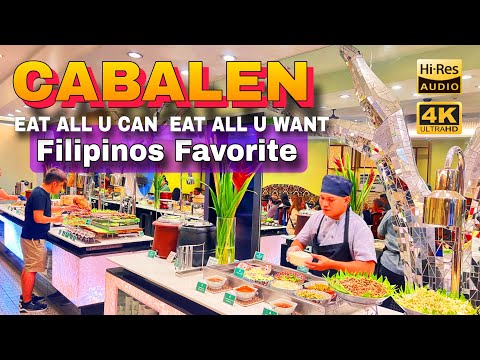 CABALEN GLORIETTA | A Taste of Home in Every Bite! 🇵🇭 | 4K Food and Walk Tour |