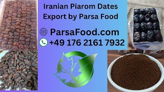Iranian Export-Grade Estameran Dates | Parsa Food | پارسافود | parsafood | پارسا فود