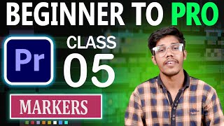 Markers Magic: Premiere Pro Class 5 Tutorial for Next-Level Editing #premierpromarkers #markers