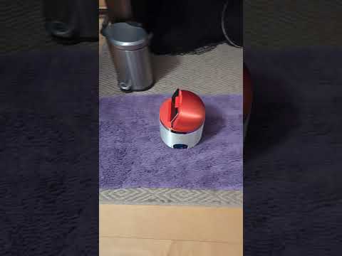 A hard test to pass - Loki robot drives over thick carpet