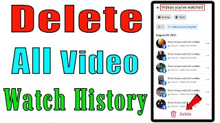 📱Guide: How to delete Facebook watched video list - Appfixi 🚀 Clear video watch history FB@AppFixi