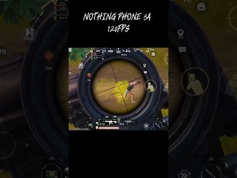 Nothing Phone 3A 120FPS BGMI Gameplay 😱 | Ultra Smooth Experience!