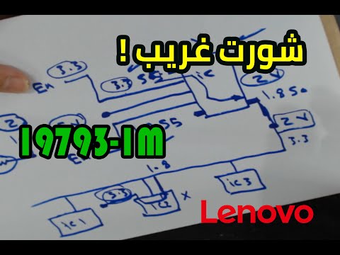 لينوفو فاصل باور مع شورت غريب.