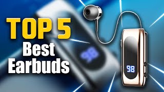 🤩 Top 5 Best  Cheap Aliexpress Earbuds | Best Earbuds You Can Buy  In 2023 🔥