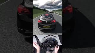 Vauxhall Corsa VXR Swerving Through Motorway Traffic