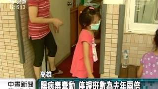 20130606公視中晝新聞－高雄腸病毒擴大 停課班數去年兩倍