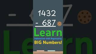 How to Subtract with BIG Numbers Regrouping | Easy Math Lesson for Kids