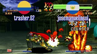 FT5 @samsho4: trasher.02 (CO) vs josemanuelinsol (SV) [Samurai Shodown IV Fightcade] Jan 18
