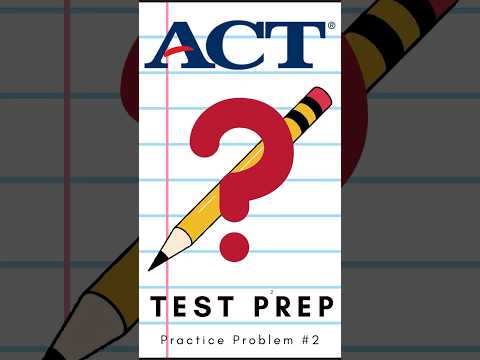 ACT Math Practice | Test Prep | Problem 2  #education #testprep #probability