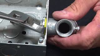 1-1/4 in. Rigid Sealing Locknut, Steel