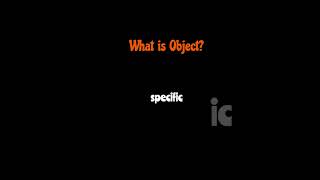 What is Object?