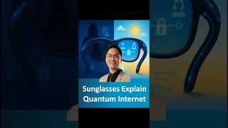 Quantum Internet Explained in 59s With Sunglasses 😎 #shorts