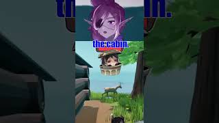 They never check behind the cabin #ohdeer #vtuber #vtuberclips