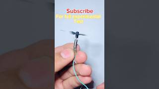 World’s Smallest DC Motor Hits 25,000 RPM! ⚡ Micro Speed Test #shorts #tech #project #shortsfeed