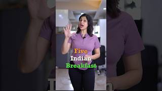 5 Indian breakfast for weight loss journey 👍 #fit #health #weightloss #fitness