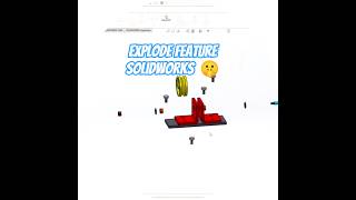 PULLEY explode animation in Solidworks 😎 | CAD-CAM | #solidworks #asmr #shorts