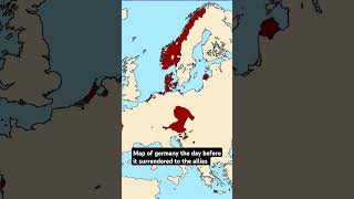 map of germany before may 8th #history #ww2 #germany #ww2facts #europe #axisandallies #latewar