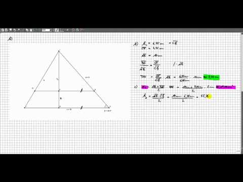 Kosinussatz und Winkelfunktionen - Mathematik Realschule