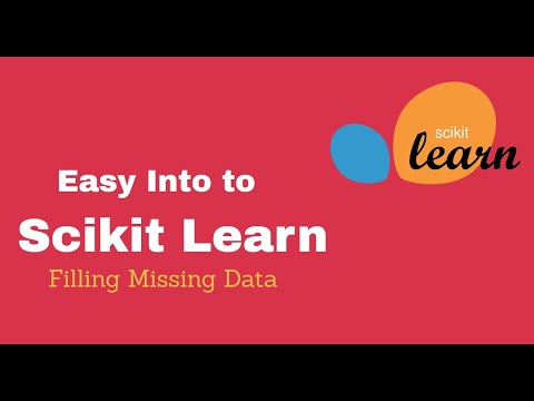 how to fill missing values in dataset-scikit learn imputation