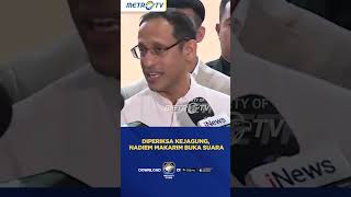Diperiksa Kejagung, Nadiem Makarim Buka Suara #Shorts