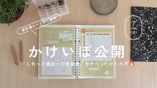 7月🍨家計簿｜ボーナスで過去最大の資産増✨独身OLの家計内訳｜音声あり
