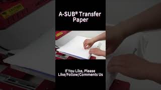 Transfer Paper | T Shirt Printing | Heat Transfer | T Shirt Transfer Paper | A-SUB® Paper#paper#diy