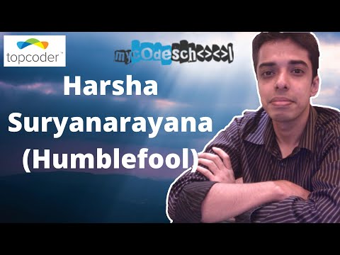 🌟Harsha Suryanarayana🌟 | HumbleFool | Best Indian Programmer