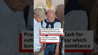 Prada team visits Kolhapur artisans after footwear design controversy | BBC News India