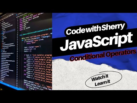 JavaScript Conditional Operators Tutorial in Hindi/Urdu