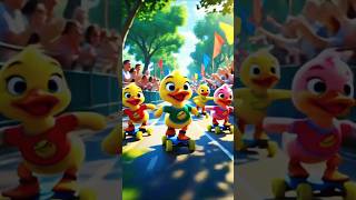 Ducks race competition#shorts#duck#race
