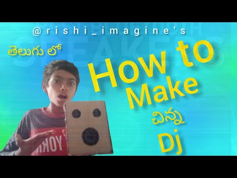 how to make mini DJ with bluetooth||  in telugu #bluethooth