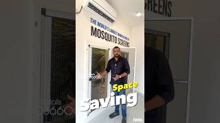 Pleated Mosquito Mesh Door Pro & Cons Malayalam #hometech #homedotapp #mosquitoscreen #mosquitomesh