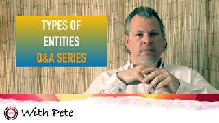 Types of Entities