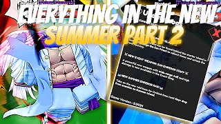 NEW  SUMMER PART 2 UPDATE ( One Fruit Simulator)