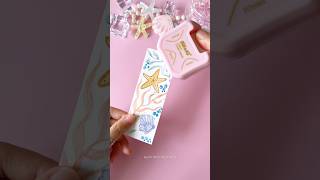 Diy Unique Bookmark 🫧𓇼 Easy Diy Ideas #shorts #hanhpinkmeomeo #diy