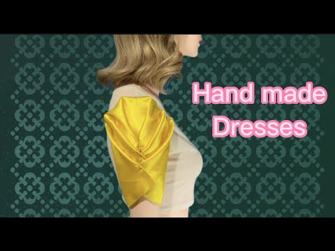 How to sew a dress by hand, quickly. Simple - Save money.