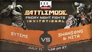 NEW CLASSIC SESSION - Friday Night Fights: Byteme vs SwanSong & NzTa