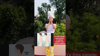 NECK HUMP/BUFFALO HUMP-CORRECT YOUR POSTURE, WITH THIS ONE EASY TECHNIQUE#posture #neckhump #yoga