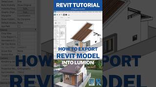How to export REVIT model into LUMION