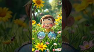 🦋Butterfly Glasses 🕶️|#Shorts #Kids Poem#kidssongs #kidlove #littlewonders #trend  #shorts