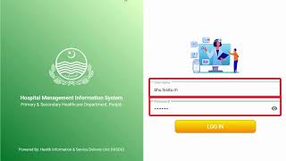 2.1. Getting Started: Login Tutorial- PSHD Punjab HMIS for Primary Care