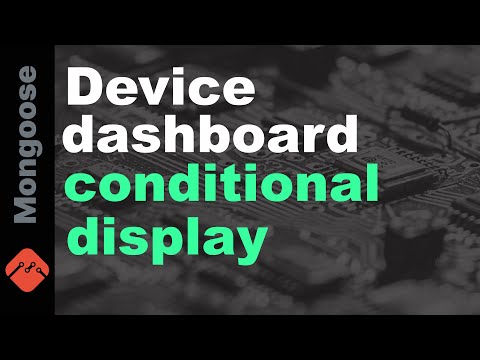 Embedded dashboard tutorial - conditional display on STM32 Nucleo-F756ZG and other MCUs