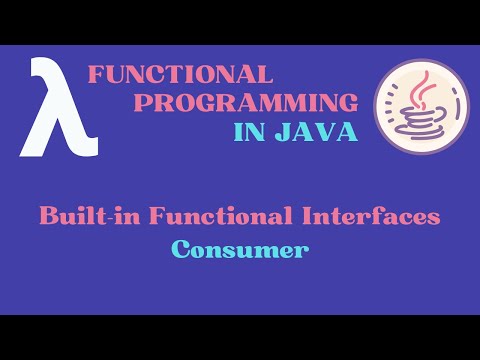 Built-in Functional Interfaces - Consumer #java #lambda #consumer