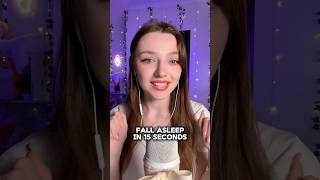 Fall asleep in 15 seconds #asmr #asmrsounds #asmrrelax #asmrtingles #asmrsleep #relax #whispers