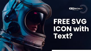 Generate Free SVG Icons with Text Using AI