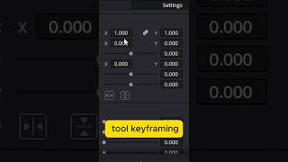 Day 6: Learning Keyframing in DaVinci Resolve #shorts #editing