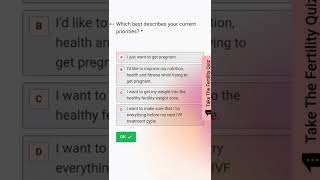Preparing for IVF - Take The Fertility Quiz Now