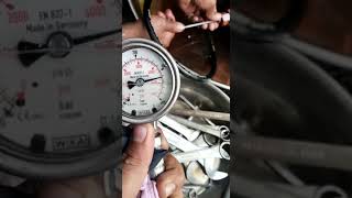 Pressure adjustment&pressure cheking Doosan 140 w v Excavetor